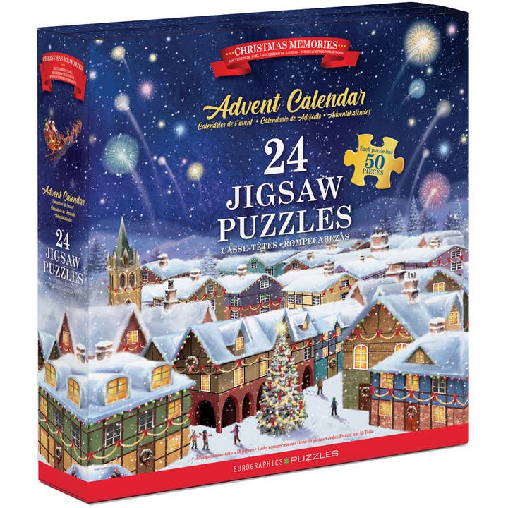 Eurographics Puzzles Europe - Wholesale Puzzle - Adult - Christmas Memories - Advent Calendar0