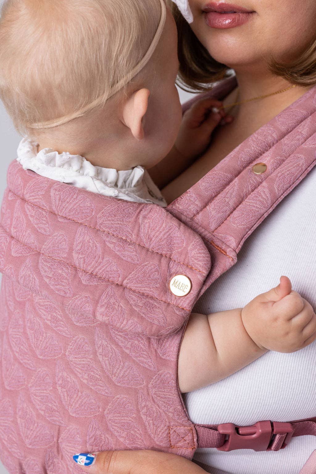 Mabē Baby Carriers - Wholesale Baby Carrier - The Monarch Carrier - Mauve Wings5