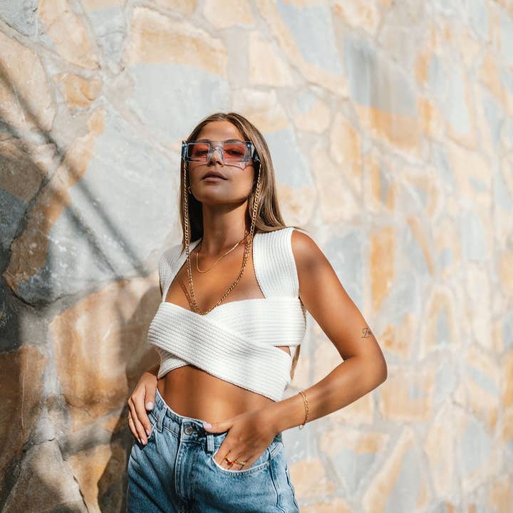 COCO BONITO - Wholesale Sunglasses/Eyeglasses Strap - Women's - Figaro glasses chain4