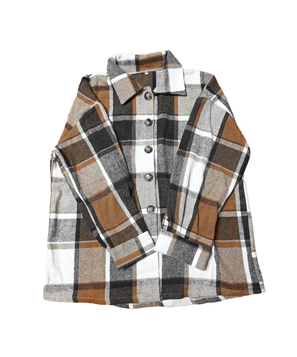 Aria Romance - Wholesale Cardigan - Women's - Checkered Shawl Collar Cardigan1
