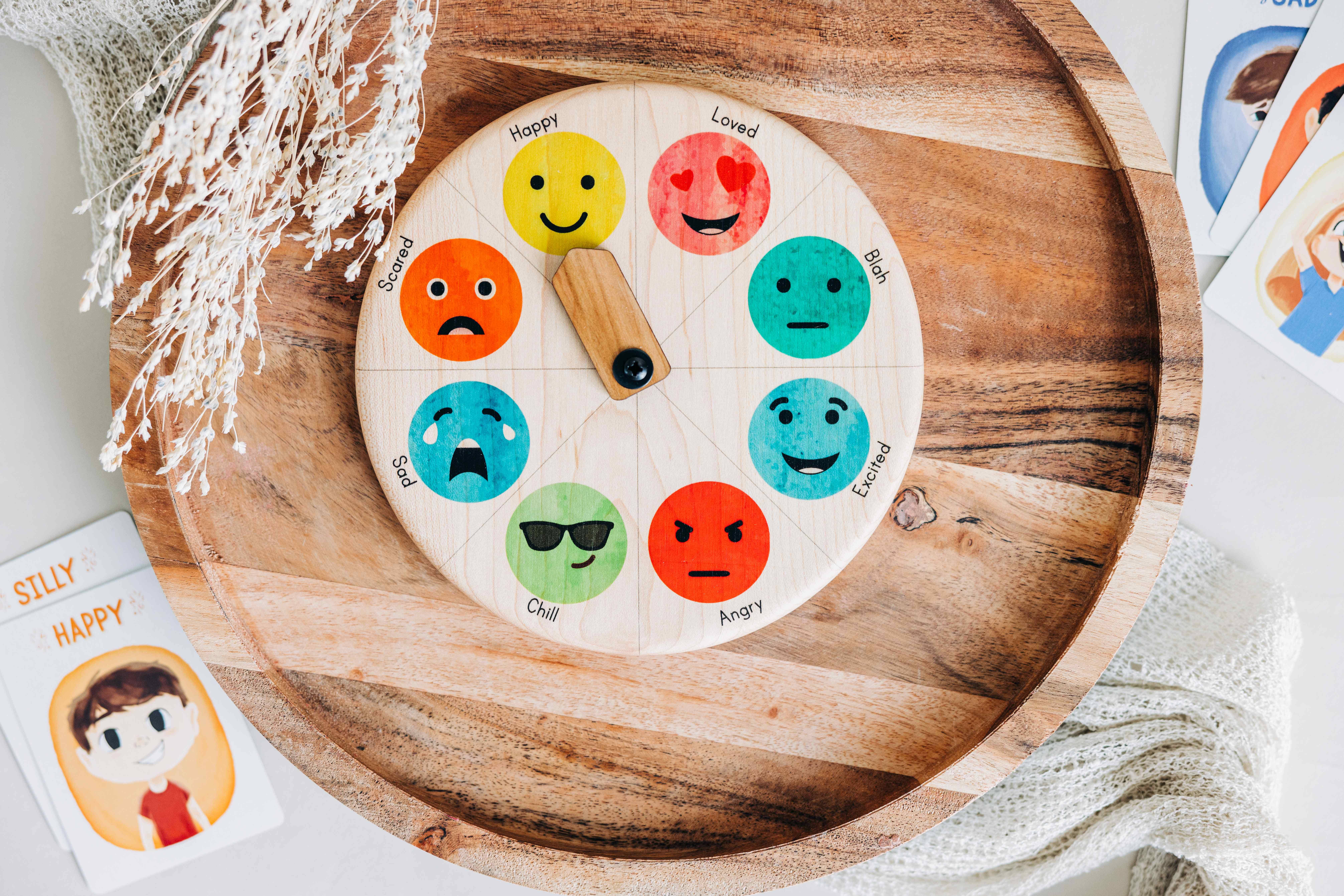 Mirus Toys - Wholesale Wood Toy - Kids - Emotion Wheel6
