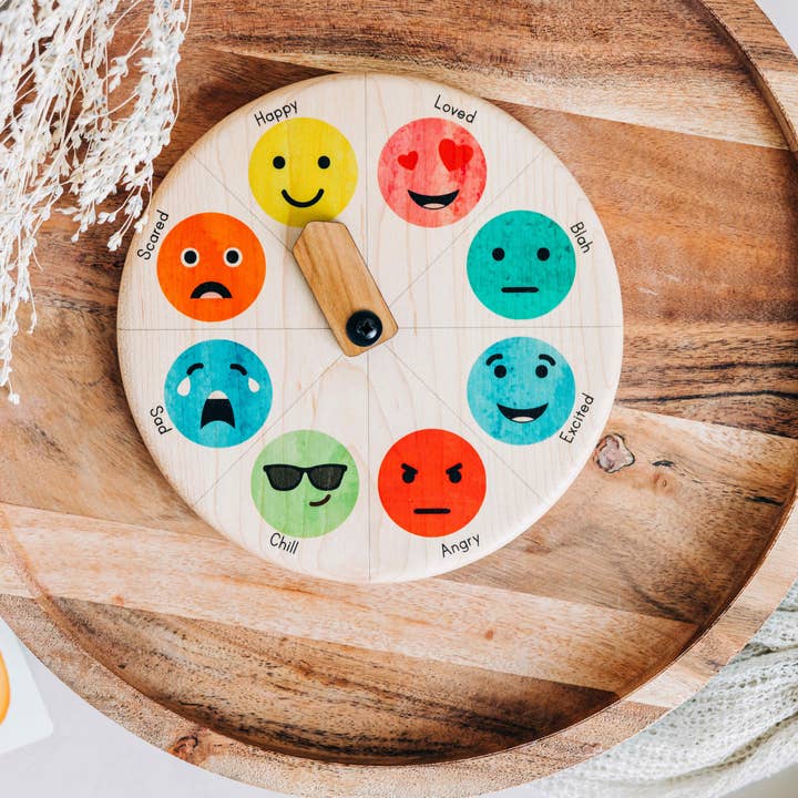 Mirus Toys – wholesale Wood toy – Child – Emotion Wheel6