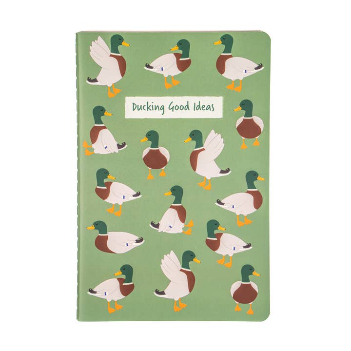 Gråand A5 Notesbog for engroshandel hos Sass & Belle Europe