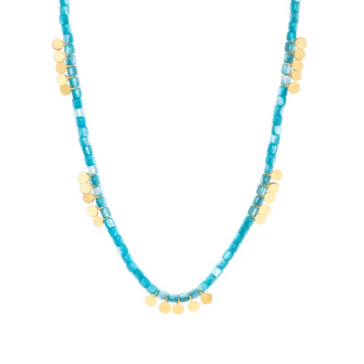 Lucky Pennies Necklace for wholesale by SALTY CALI