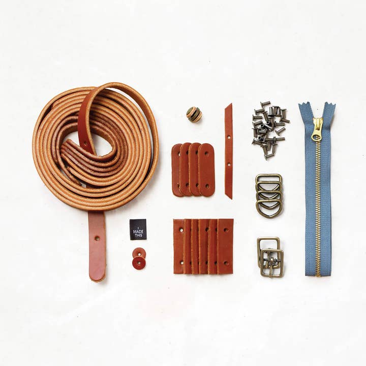 Maywood Totepack - Leather and Hardware Kit for wholesale by Klum House