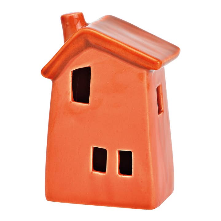 Wurm - Wholesale Decorative Figurine - House made of ceramic terracotta (W/H/D) 7x14x6cm