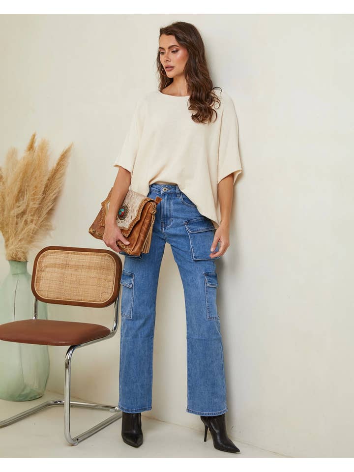 LÉA & LUC - Wholesale Knit Sweater - Women's - REF. 22281 sweater