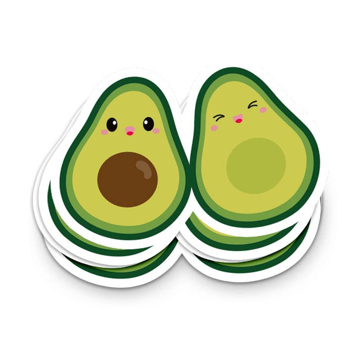 Studio Inktvis - Wholesale Sticker - Avocado Duo Sticker0