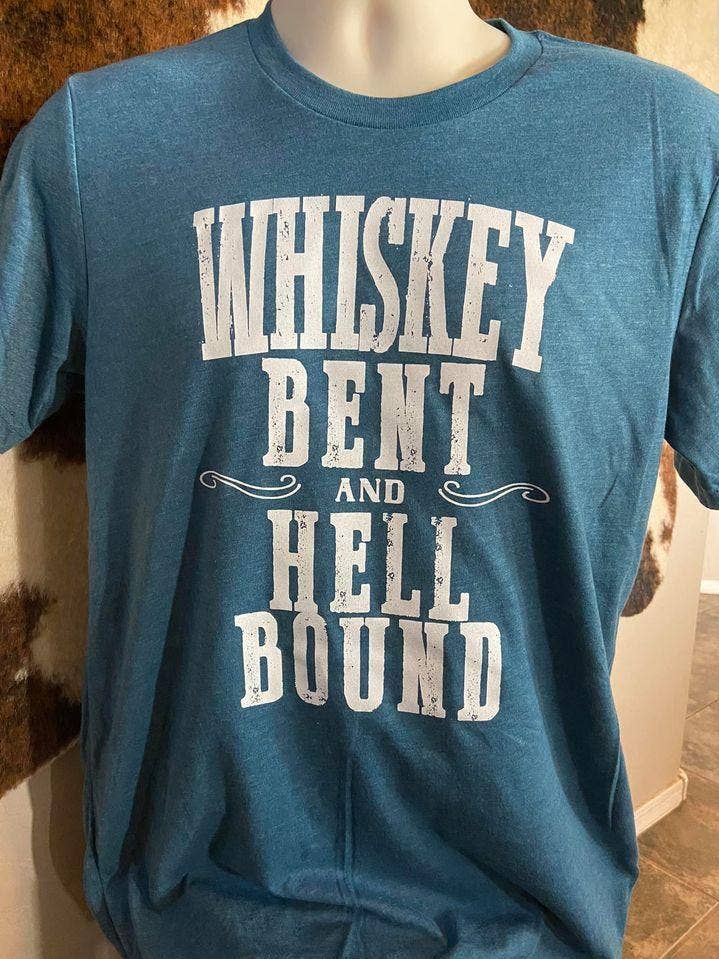 Whiskey Bent Rodeo Western Graphic Tee | Rodeo Tee for wholesale by Rowdy Rowels