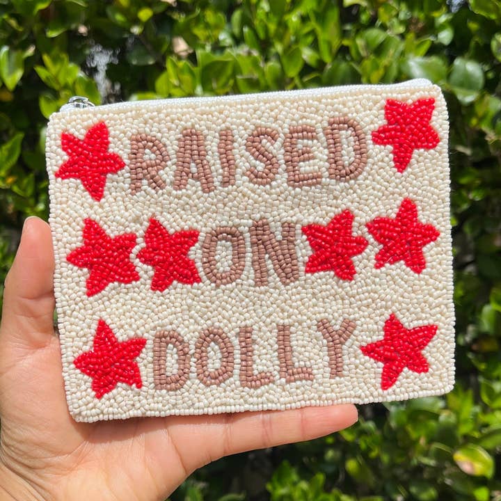 Pochette à pièces Raised on Dolly pour la vente par Twine and Love