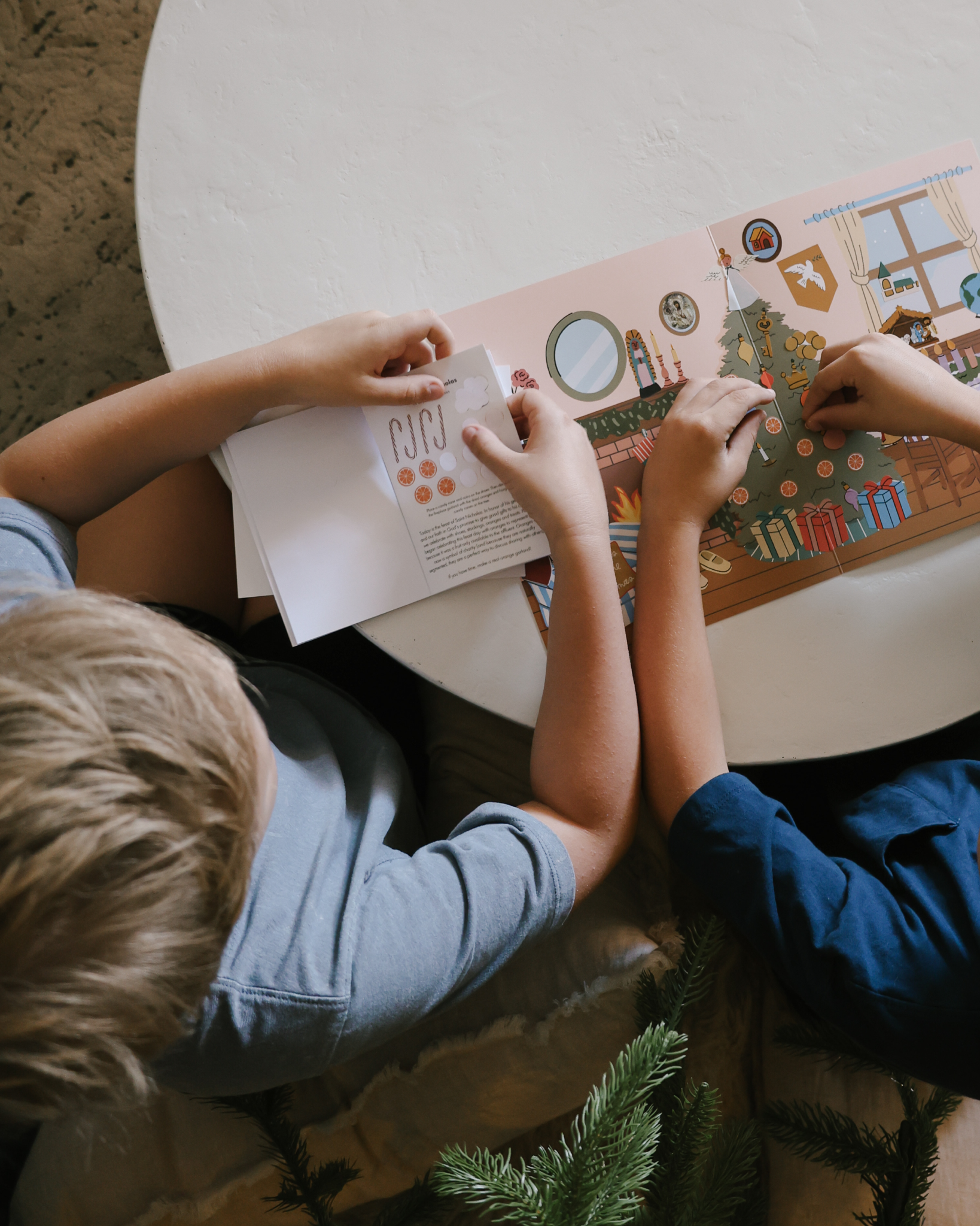 Be A Heart – Calendário do advento por atacado – Calendário do Advento Litúrgico com Autocolantes 20256