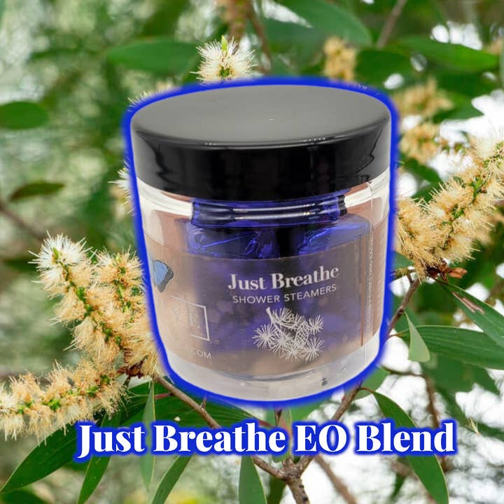 Shower Steamers - Just Breathe - Mini for wholesale by Evolve Botanica