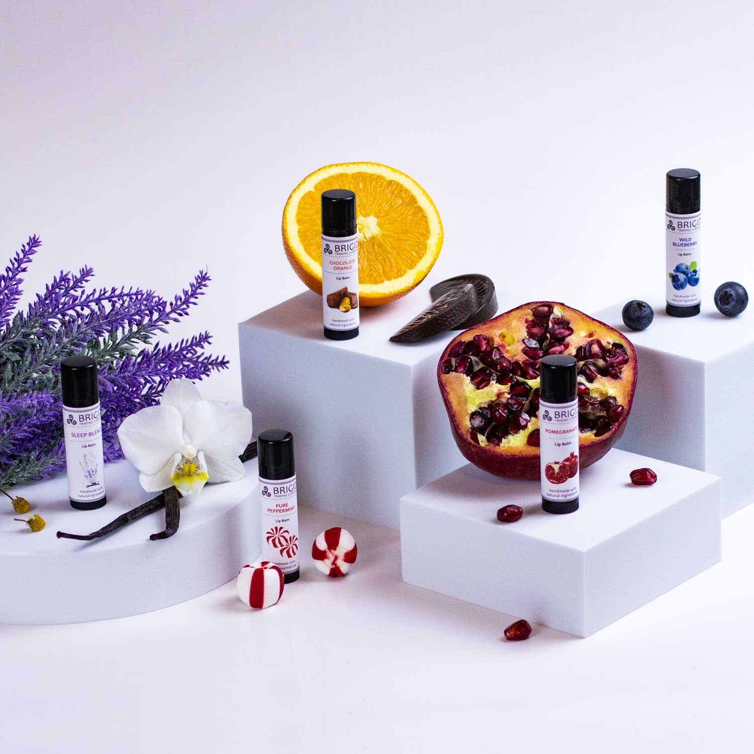 Brigid Trading Company – wholesale Läppbalsam – Granatäpple läppbalsam2