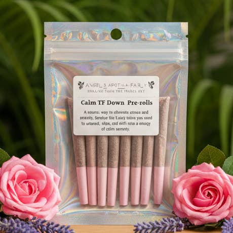 Angels Apoth-a-fairy - Wholesale Meditation Supplies - Calm TF down Pre-rolled pack