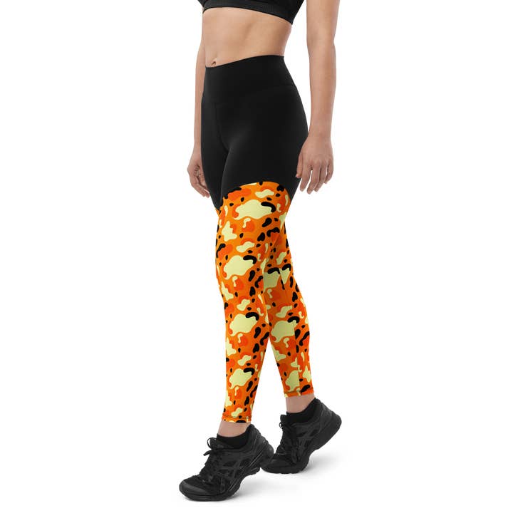 Forest Fire Cow - Legging de sport pour la vente par GymLeggs