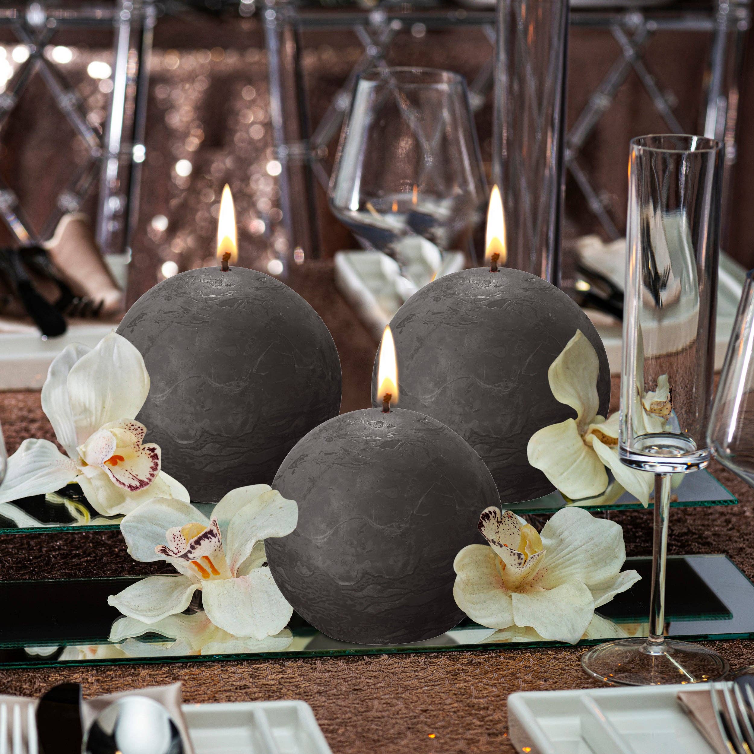 BOLSIUS – Velas de decoração por atacado – 6 Velas rústicas 3" - Inperfuted - Natural - Eco-Friendly - Cera Plant-Based - **Vendido Individualmente76