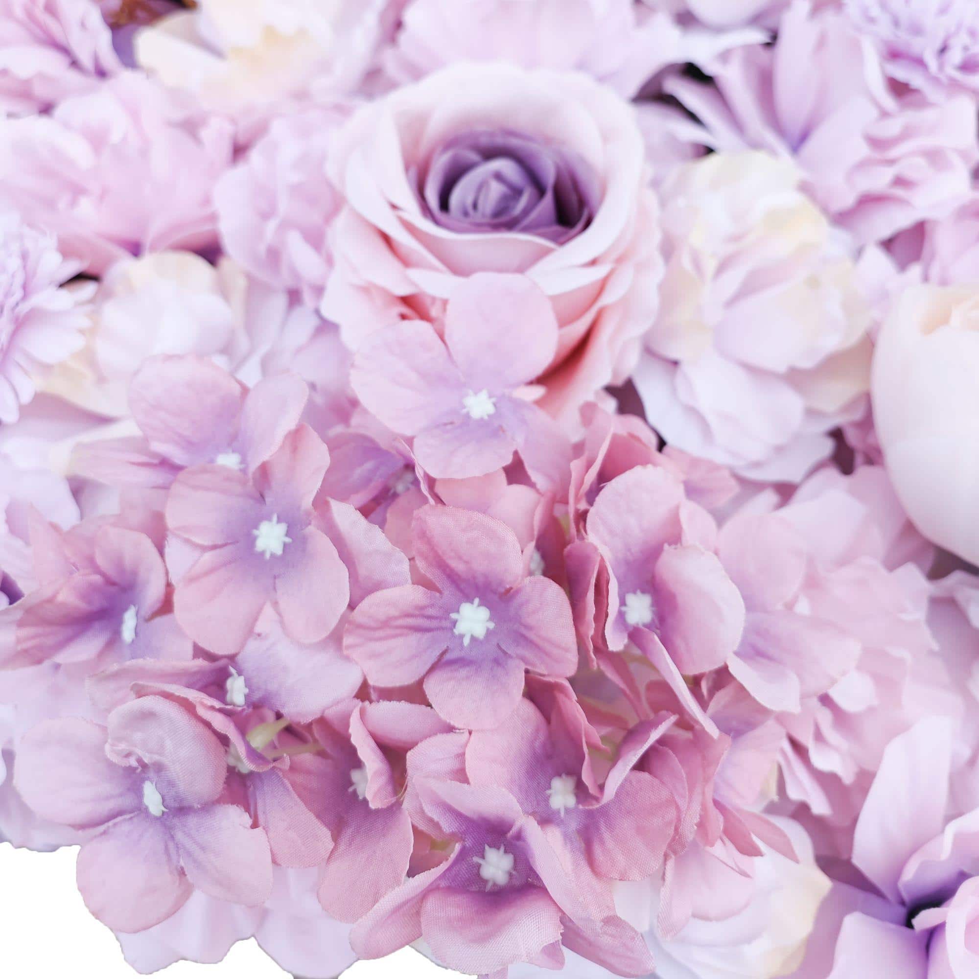 Designer Plants AU - Wholesale Artificial Flowers - Artificial Flower Wall Backdrop Panel 40cm x 60cm Faux Pink Flowers4