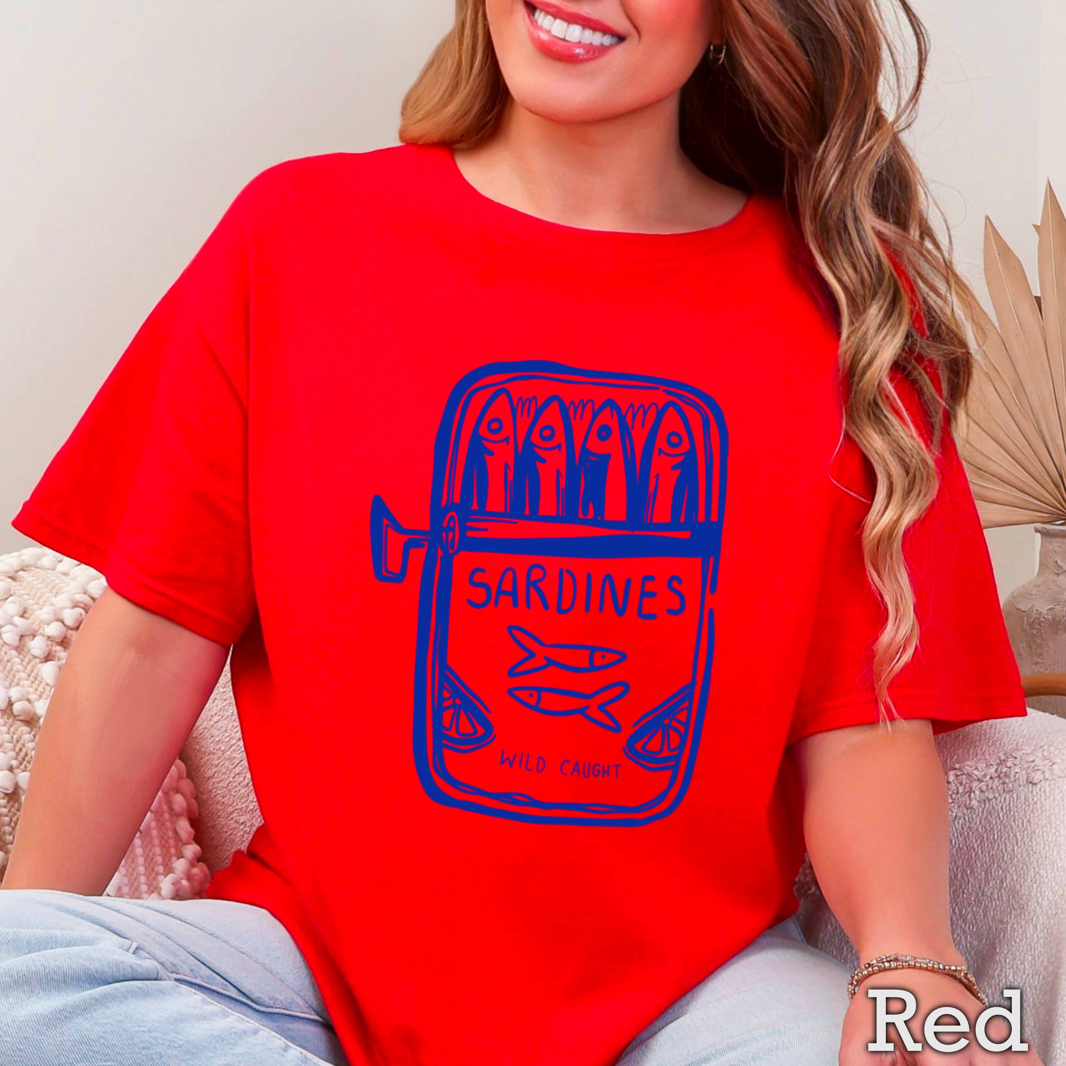 Shoppe SHC – wholesale T-shirt med logga - Dam – Sardiner Kustkvinnors Grafiska T-shirt | Gildan22