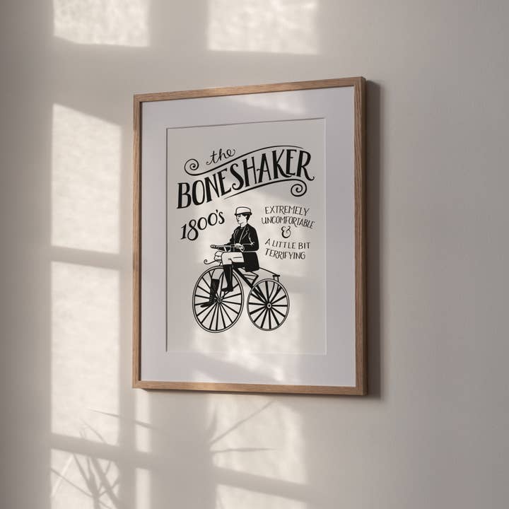 Impression artistique The Boneshaker A4 pour la vente par Hunter Paper Co.