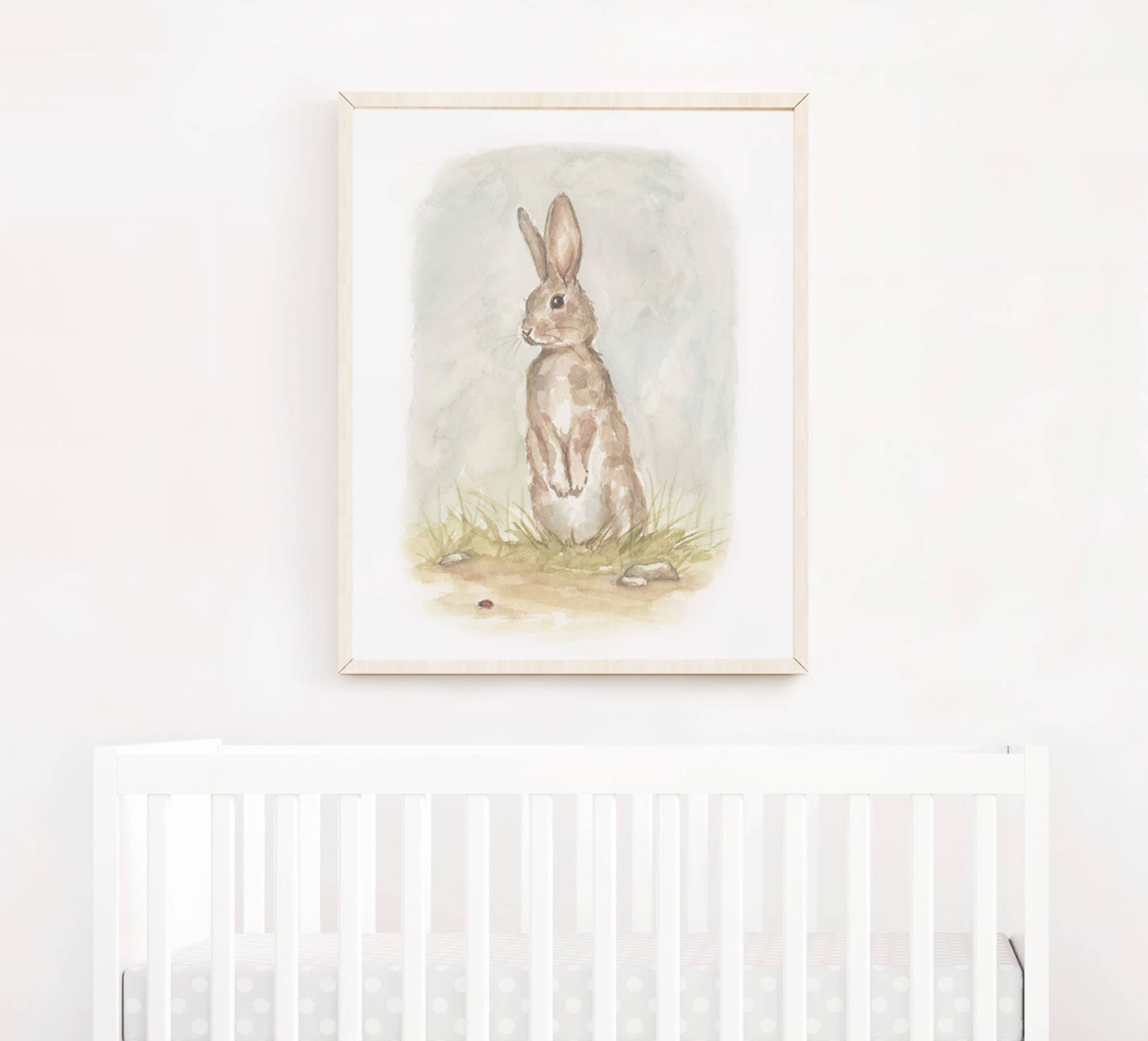 Tabitha Paige - Wholesale Art Print - Rabbit Art Print (Our Little Adventures)2