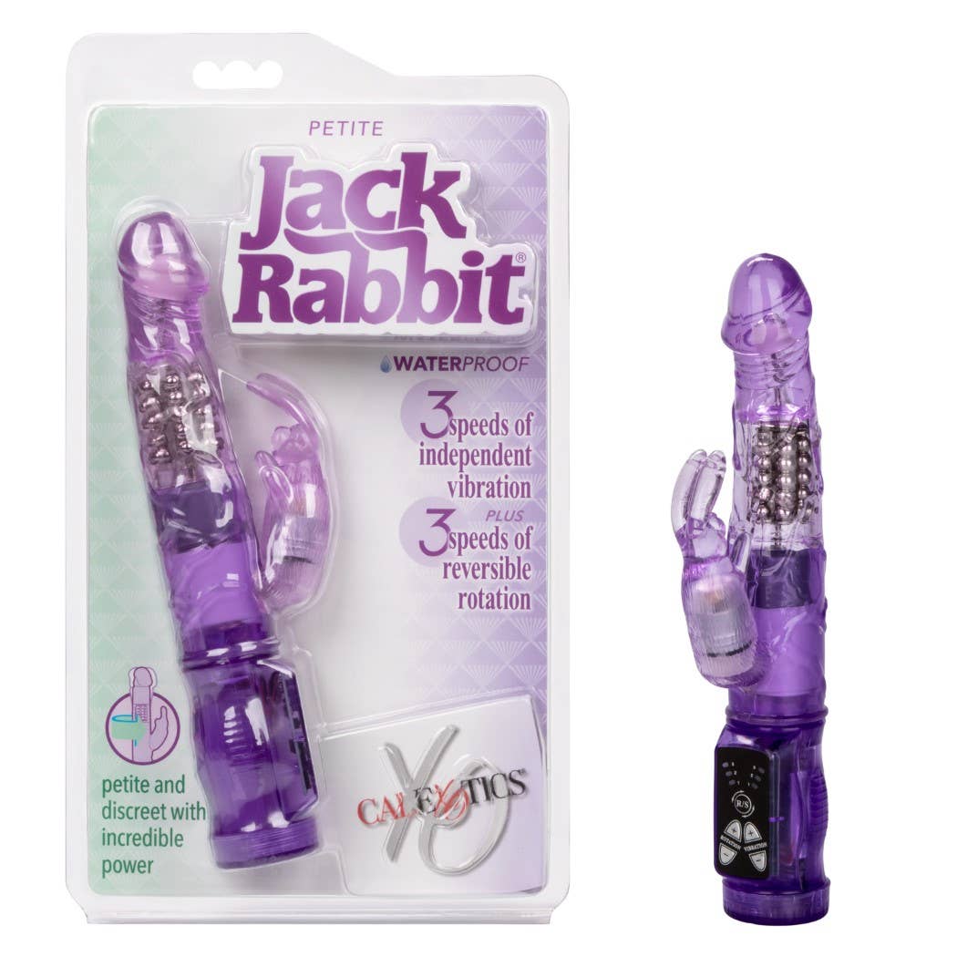 CalExotics - Wholesale Sex Toy - Jack Rabbit® Petite Jack Rabbit® - Purple0