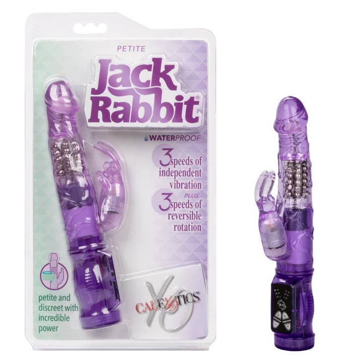 CalExotics - Wholesale Sex Toy - Jack Rabbit® Petite Jack Rabbit® - Purple