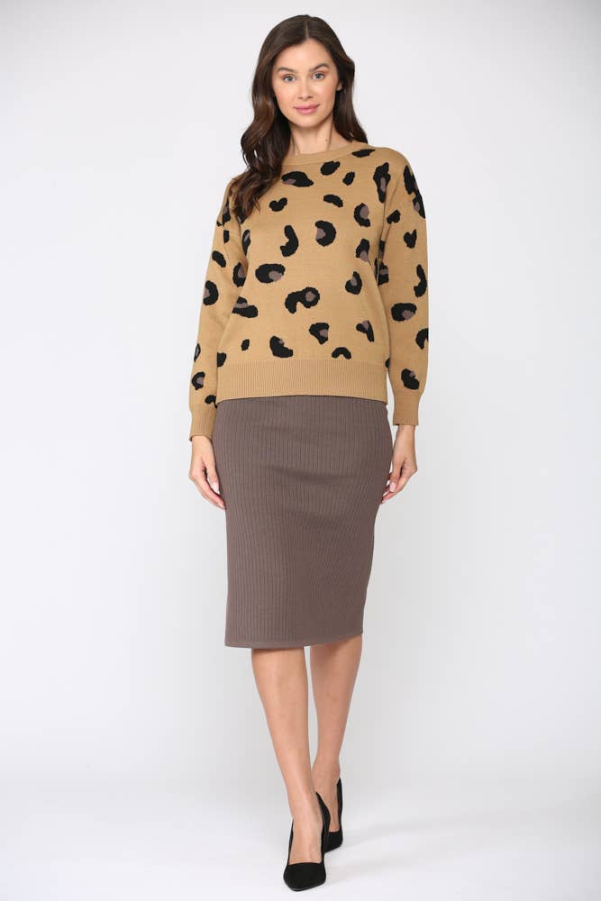 Joh Apparel – wholesale Knitted jumper – Women′s – Sharlet Stretch Sweater Knit Top9