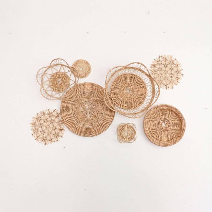 TER CHAN - Décoration Murale Bohème (Ensemble de 8) pour la vente par Thaihomeshop