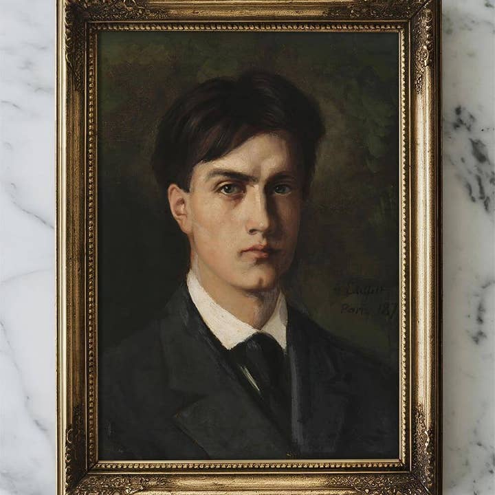 Modern Antique Prints - Wholesale Art Print - Albert – Moody Portrait Poster4