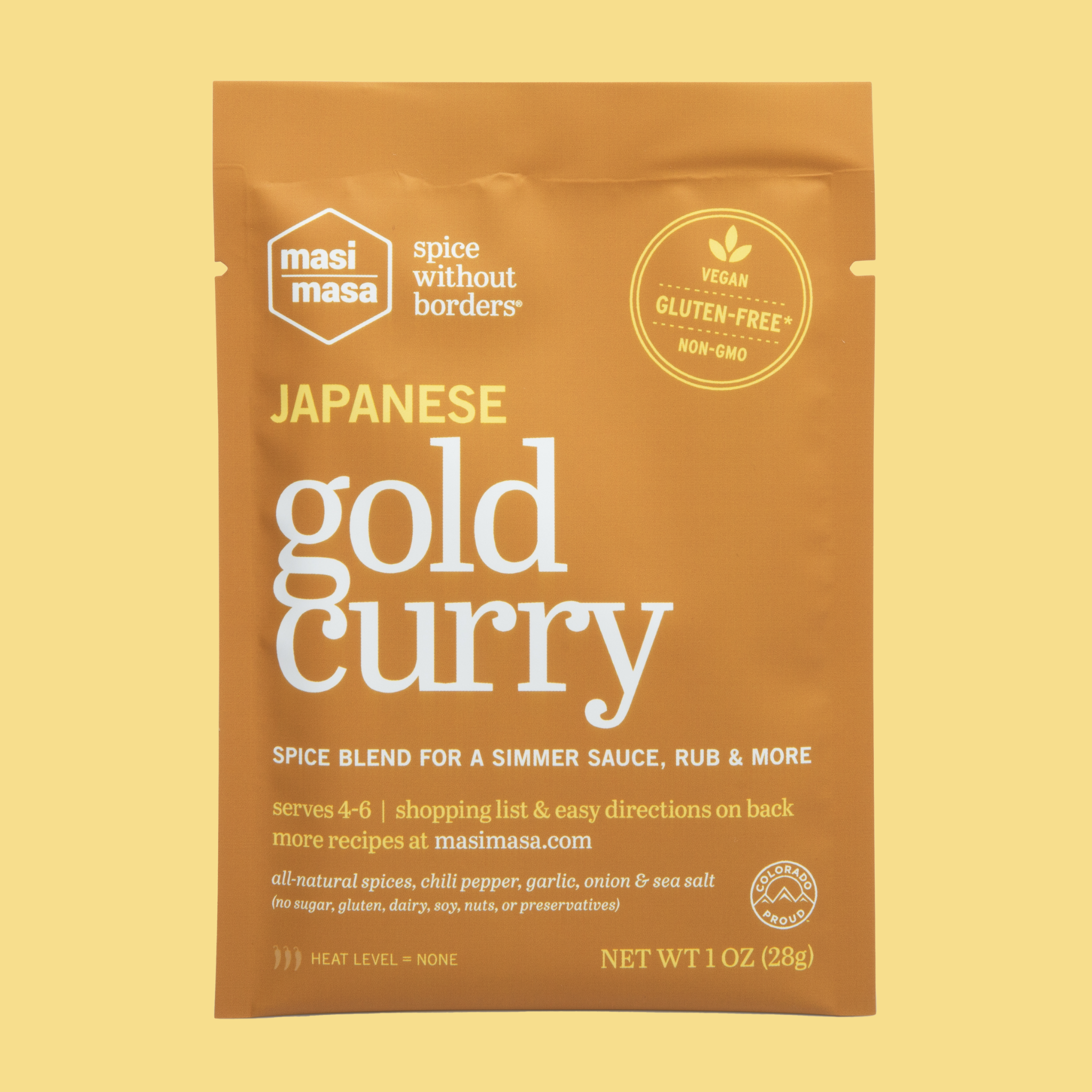 Masi Masa: Spice Without Borders - Wholesale Dried Spice Mix - Japanese Gold Curry Spice Blend2