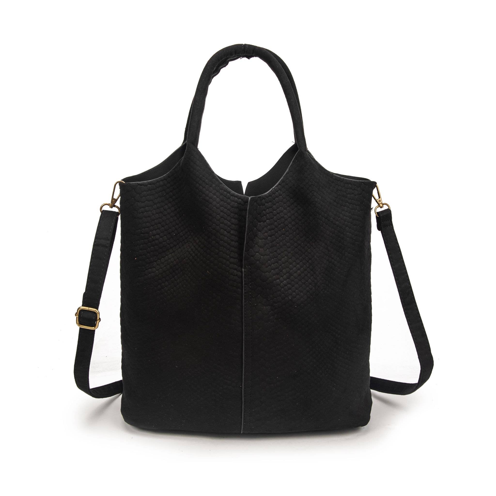 SWEET MAGIC SHOES & BAGS - Wholesale Top Handle Bag - Women's - FAUX LEATHER HANDLE HANDBAG3