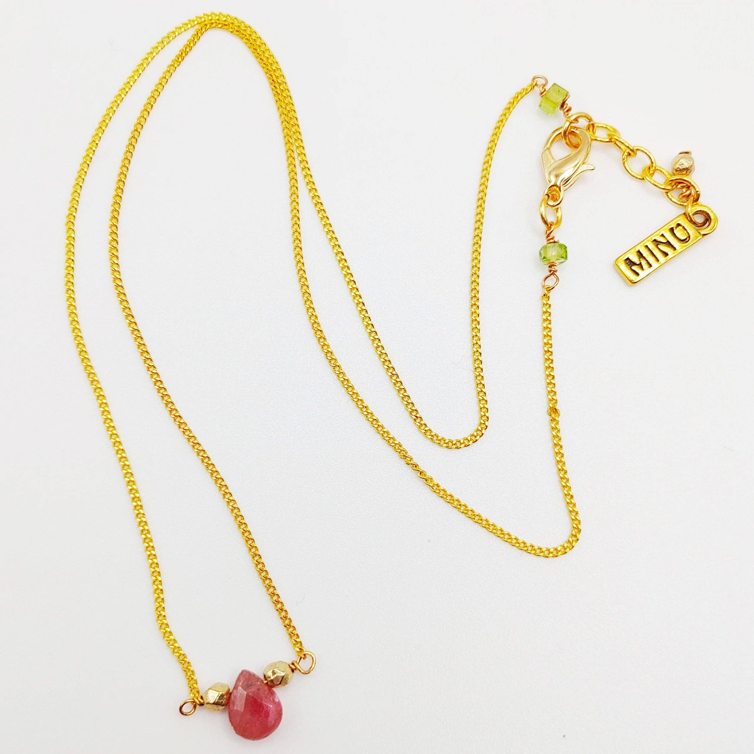 MINU Jewels - Wholesale Jewelry Set - Tourmaline Gumdrop Solitaire Gift Set1