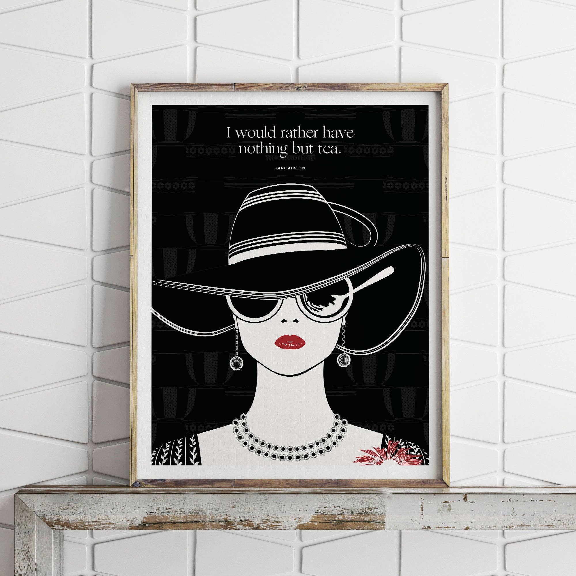 Obvious State - Wholesale Art Print - Jane Austen 11x14 Art Print1