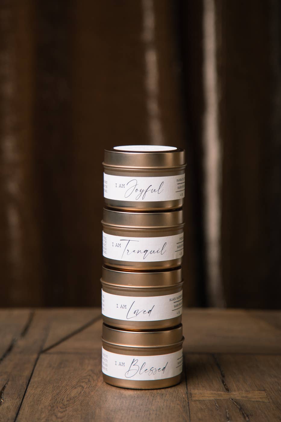 Freedom Studios - Wholesale Travel Candles - I AM Tranquil Travel Tin3