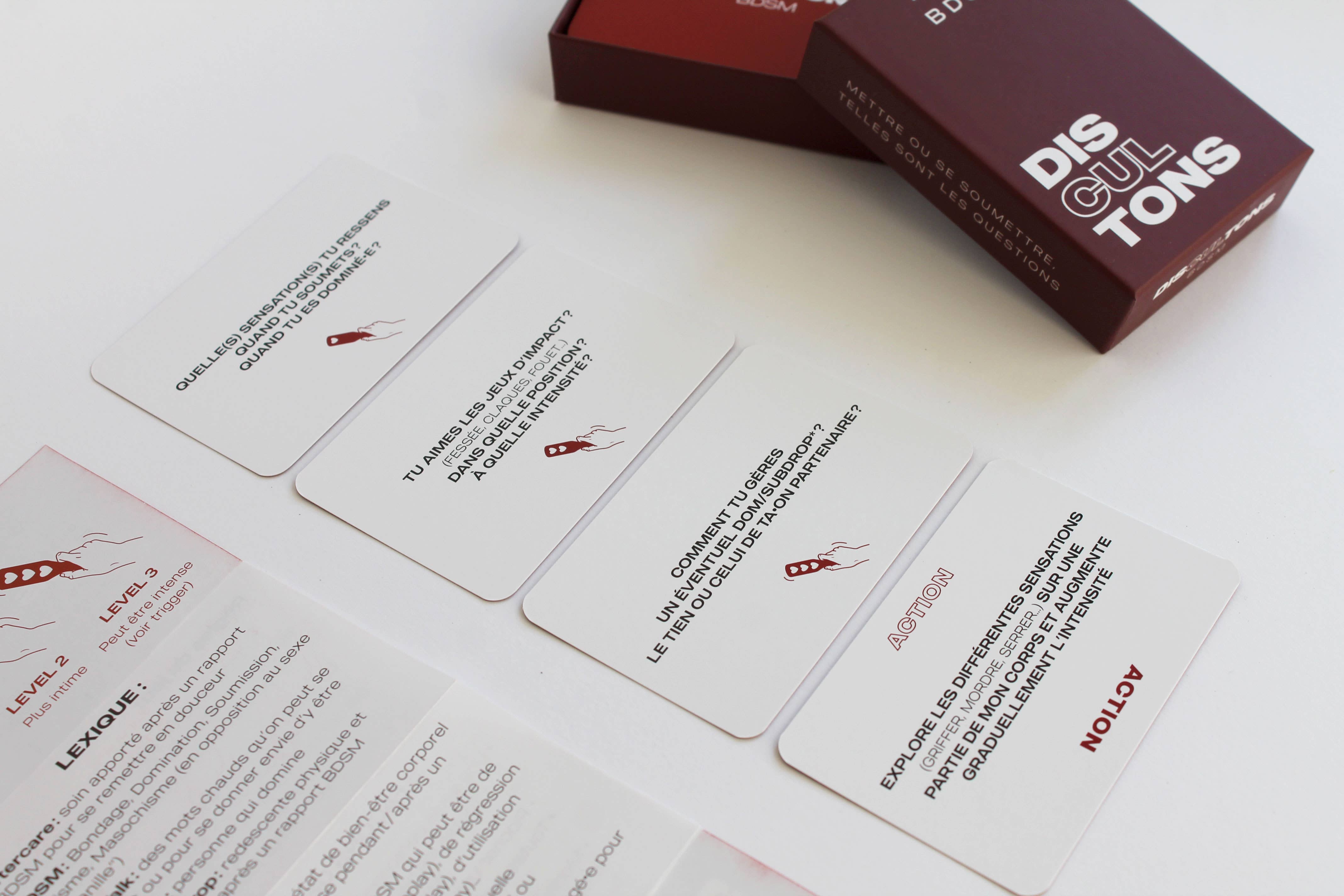Gender Games - Wholesale Card Game - Sexuality Board Game - Let's Discuss BDSM - FRENCH3