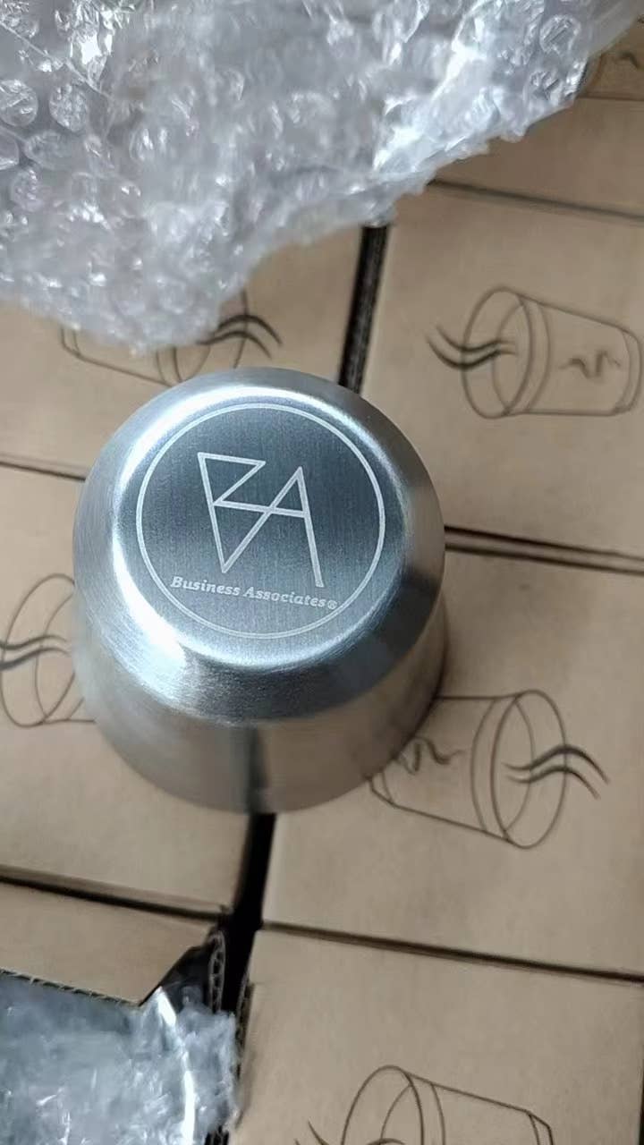 Business Associates LLC - Wholesale Drinking Glass/Cup - Business Associates Steel Espresso Cup 2pcs-Set Double Wall 4