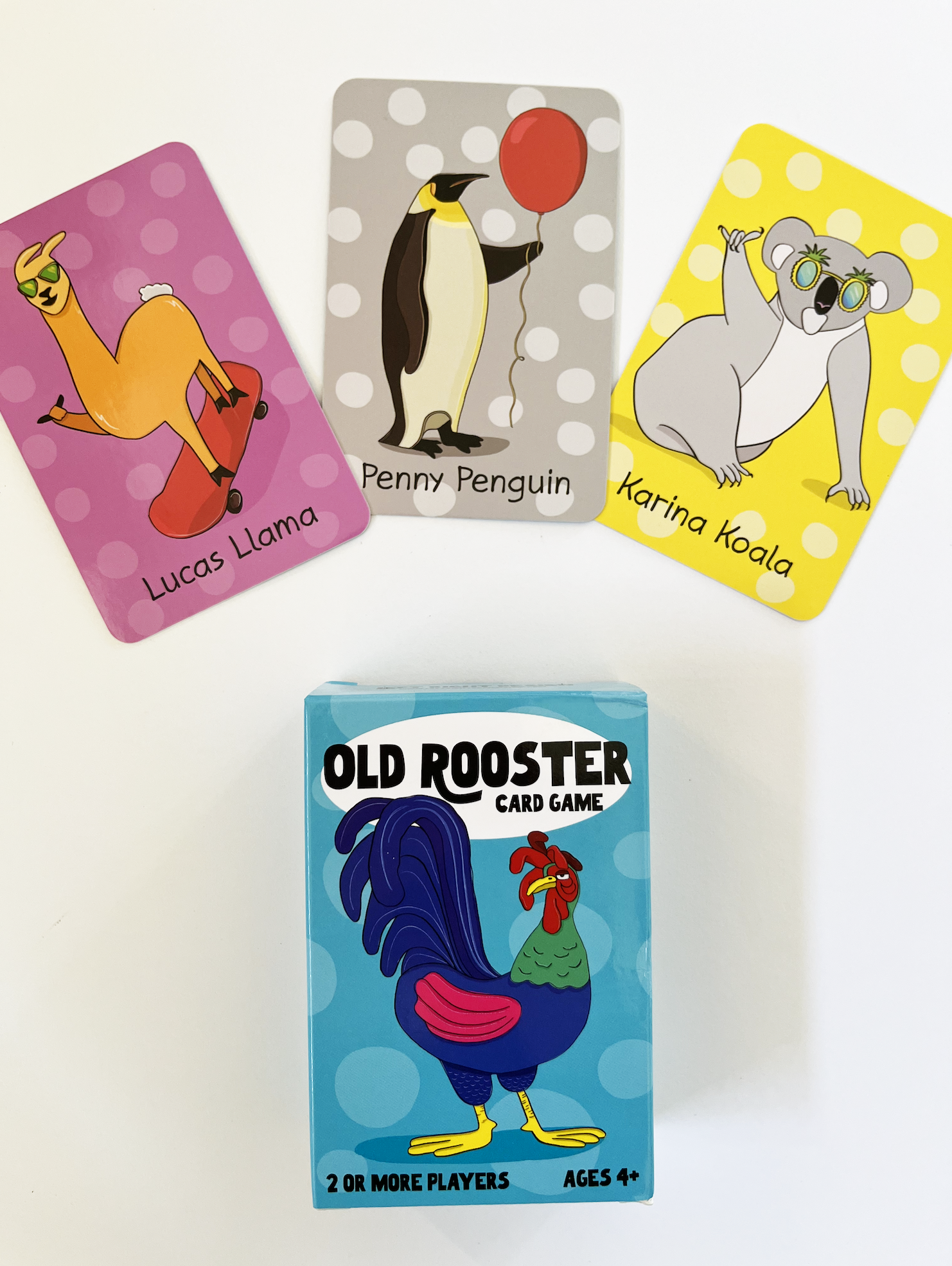 Left Right Design - Wholesale Card Game - Old Rooster Card Game2