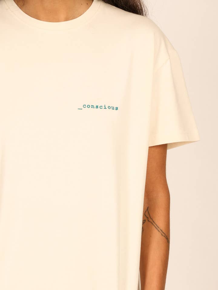 Organic Cotton Embroidered T-shirt for wholesale by Nutch