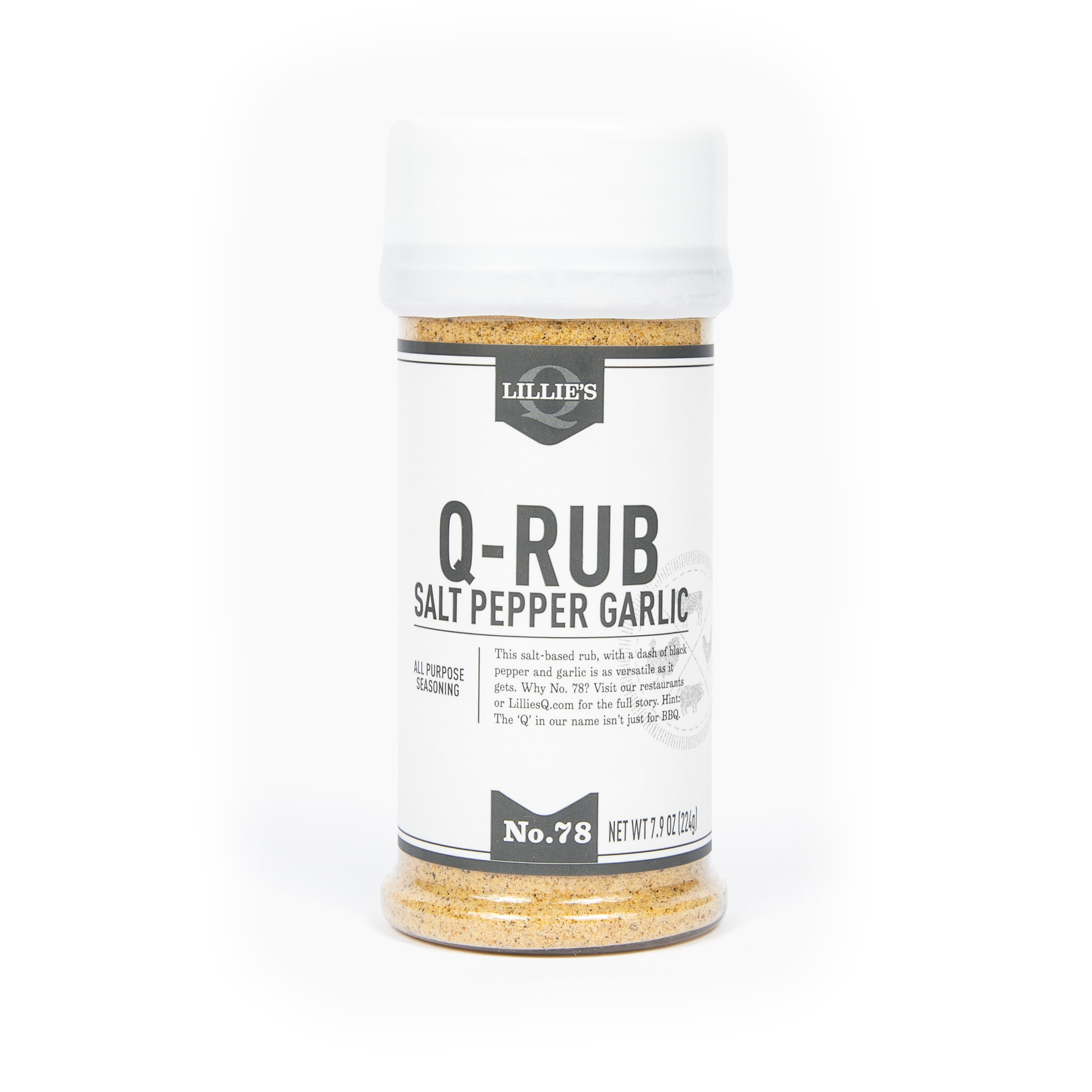 Lillie's Q - Vente Marinades en poudre - Q-Rub (caisse 6 unités/7,9 oz)1