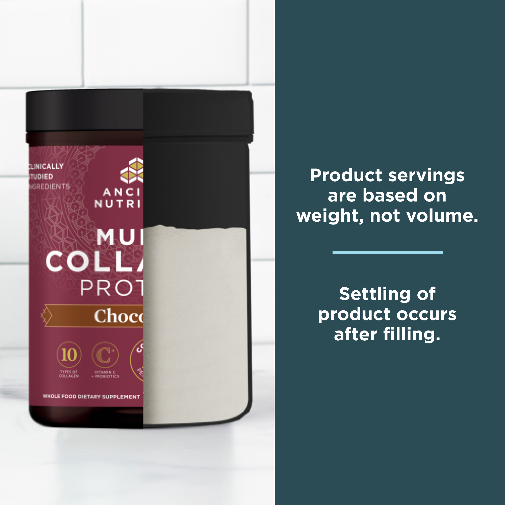Black Multi Collagen Protein | Powder Chocolate (40 Servings) for wholesale on Faire9
