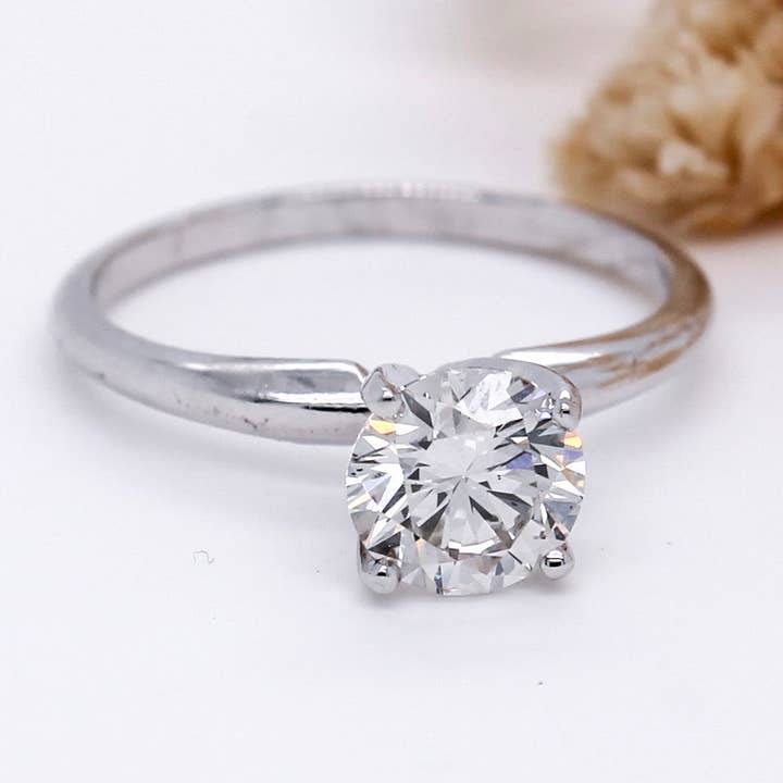 Round Solitaire Diamond Ring 1.02 ct for wholesale by Nova Jewels LA