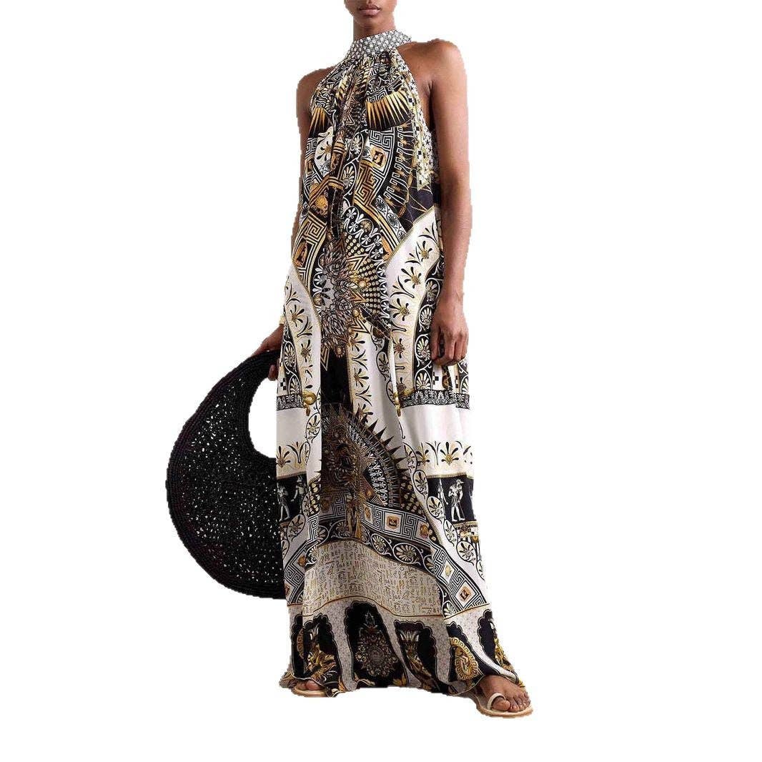 As Shown French Vintage Sweetheart Dress Slimming Hepburn Style for wholesale on Faire3