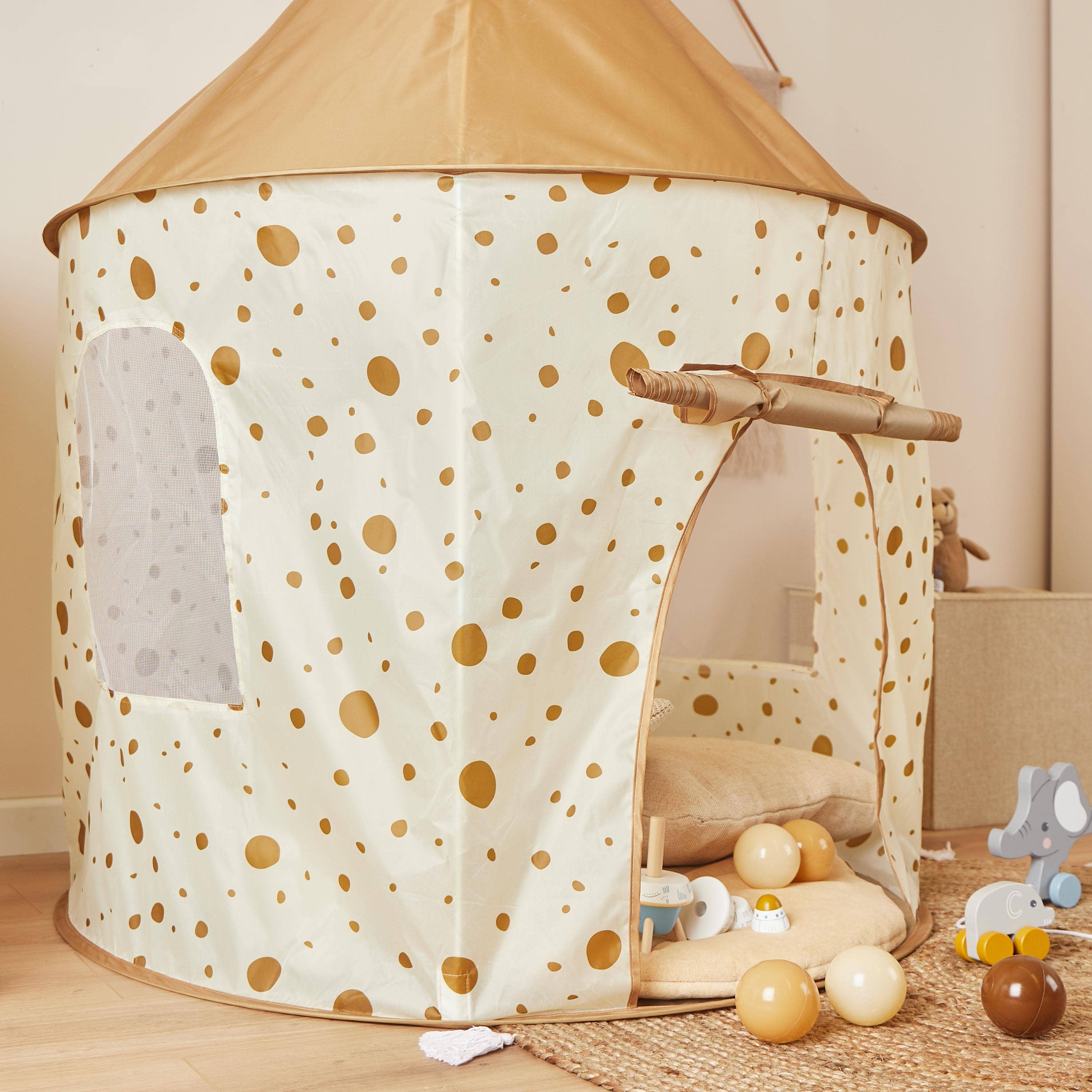 Bieco Spielwaren - Wholesale Tent - Kids - Pop up play tent Dots3