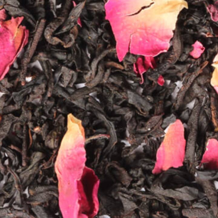 Chocolate Raspberry Loose-Leaf Black Tea (4 Sizes) for wholesale by The Grateful Tea Co