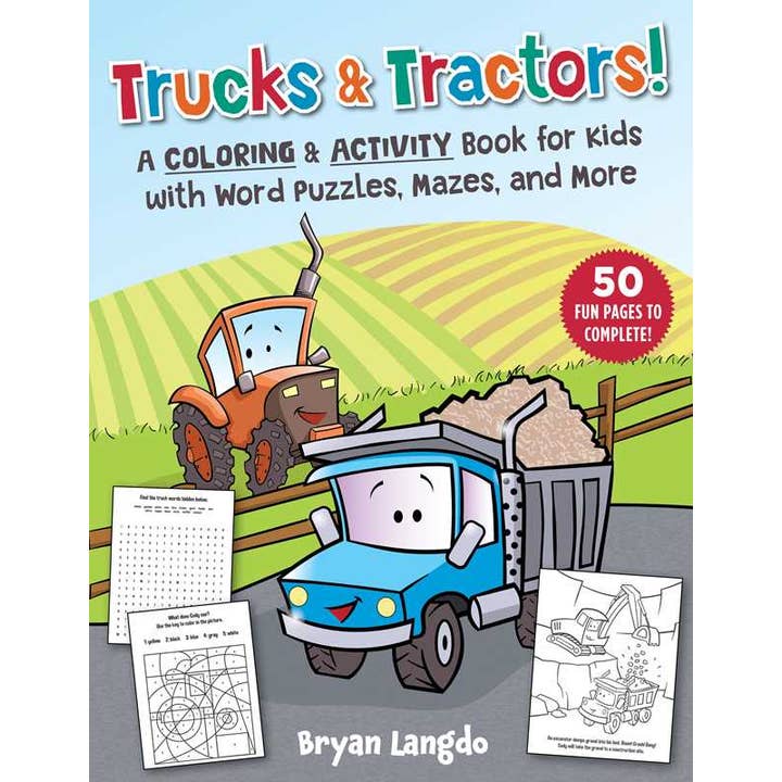 Trucks & Tractors! by Bryan Langdo for wholesale by Simon & Schuster