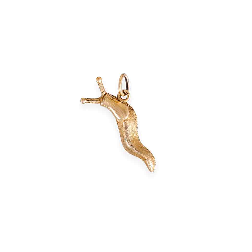 Plazko - Wholesale Individual Charm/Pendant - Bronze Banana Slug Charm 12x23mm - 1Pc1