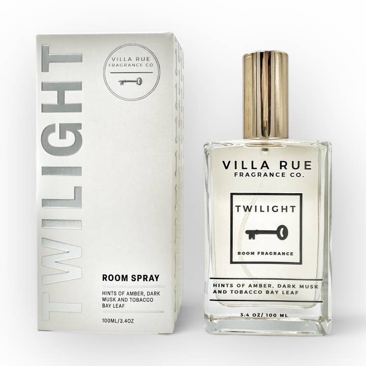 Brume pour Chambre et Corps Twilight 100ml pour la vente par Villa Rue Fragrance Company