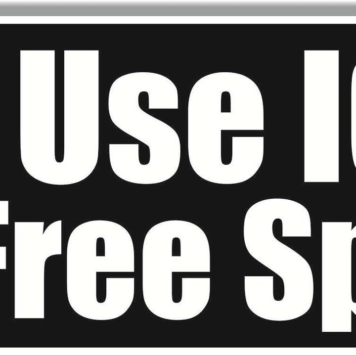 N'utilisez pas ICE pour refroidir la liberté d'expression - Autocollant politique, aimant pour voiture pour la vente par Humper Bumper