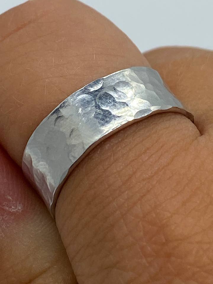 Anillo con textura de burbujas para venta al por mayor de aroundloveco.