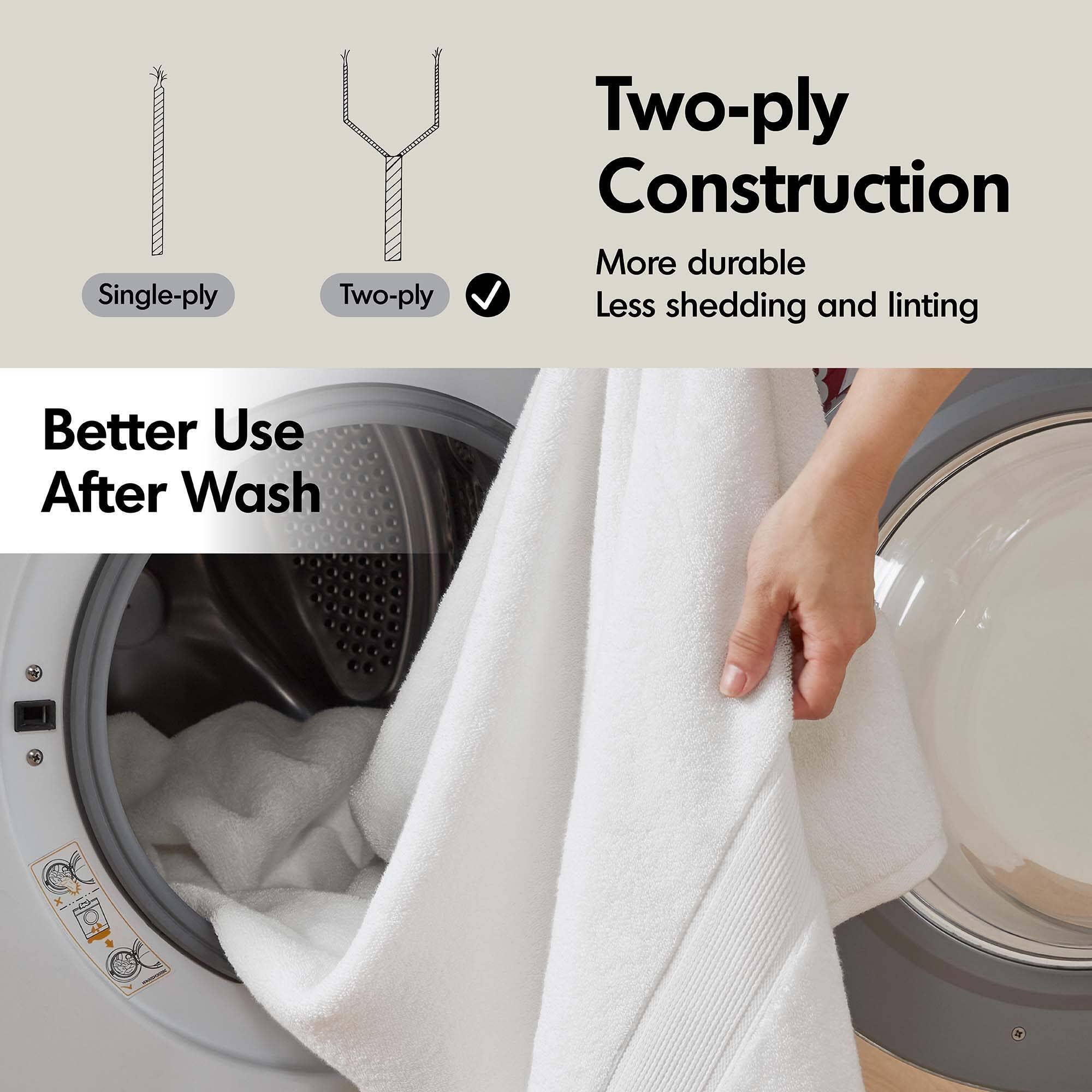 Olliix - Wholesale Towel Set - Antibacterial Spa-Like 8-Piece Bathroom Towel Set, Green7